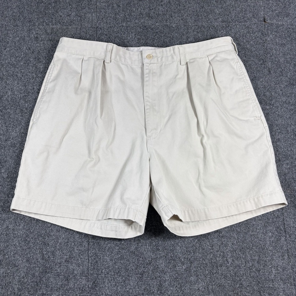 Polo Ralph Lauren Shorts Chino 38 Beige‎ Inseam 6" Preppy Summer Beach Mallcore